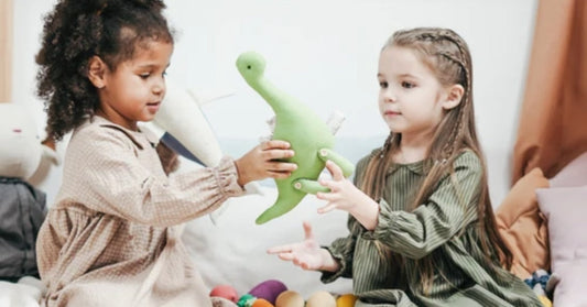 children sharing