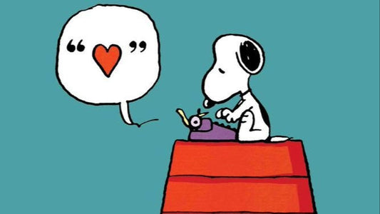 snoopy typing