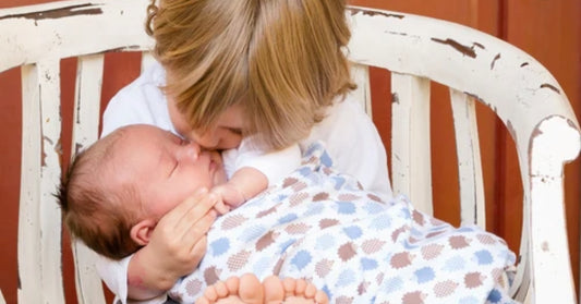 sibling with new baby