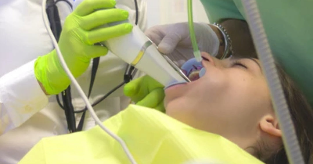 child at dentist