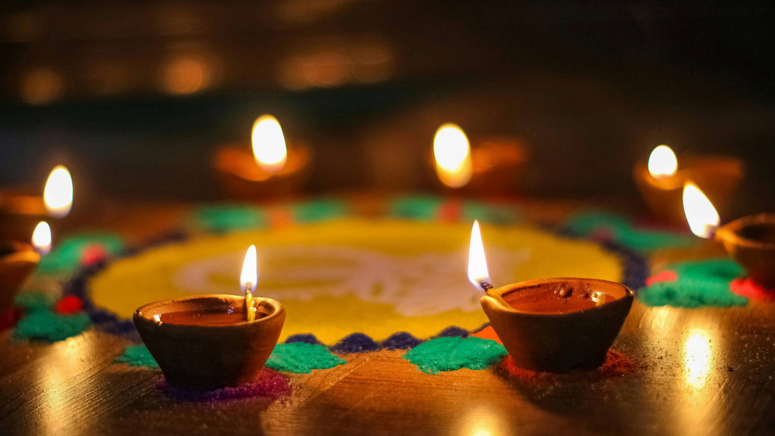 diwali candles