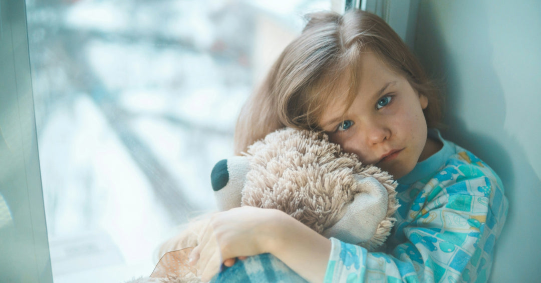 child in hospital