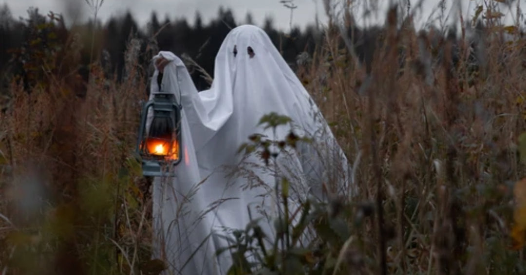 ghost at halloween