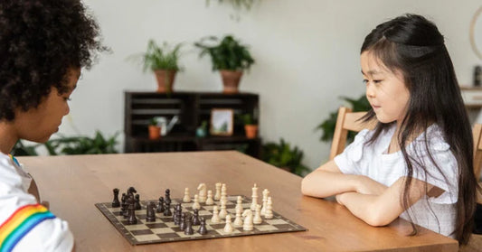 kids playing chess