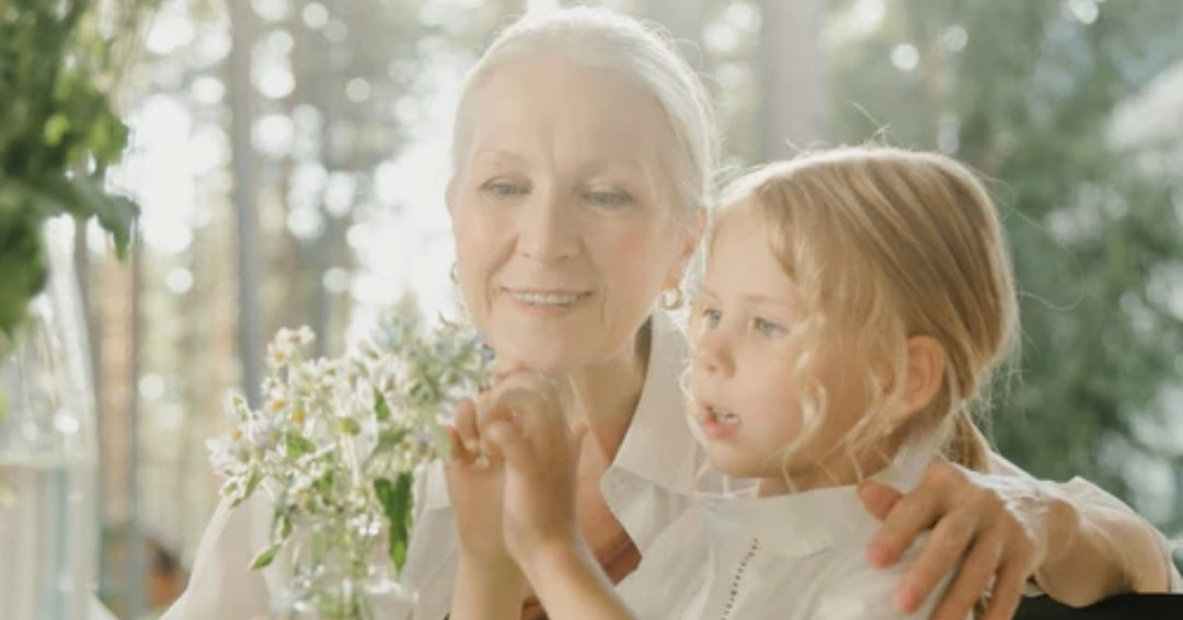 grandmother and grandchild