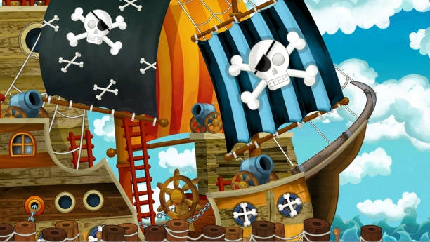 pirate ship clip art