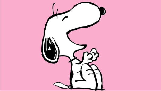 snoopy laughing