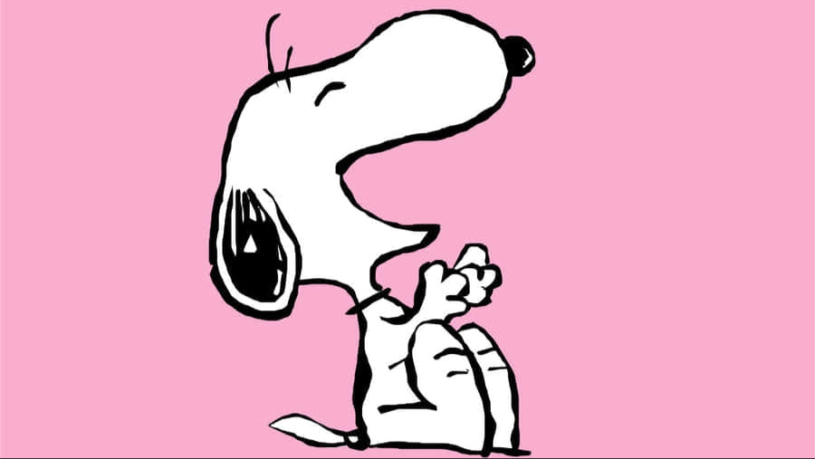 snoopy laughing